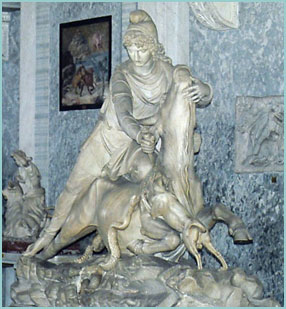 Statue de Mithra
